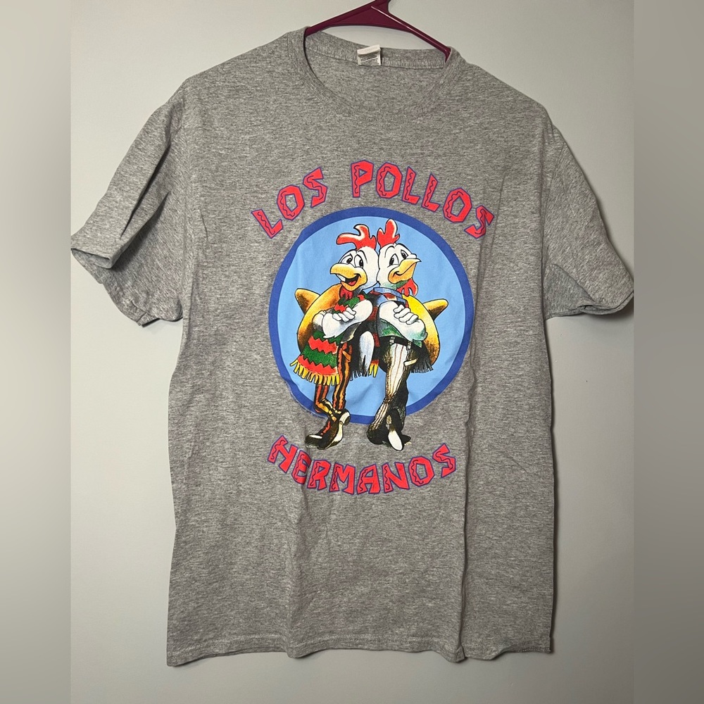 Breaking Bad Los Pollos Hermanos Tshirt TV Show Fan Favorite The chicken bros